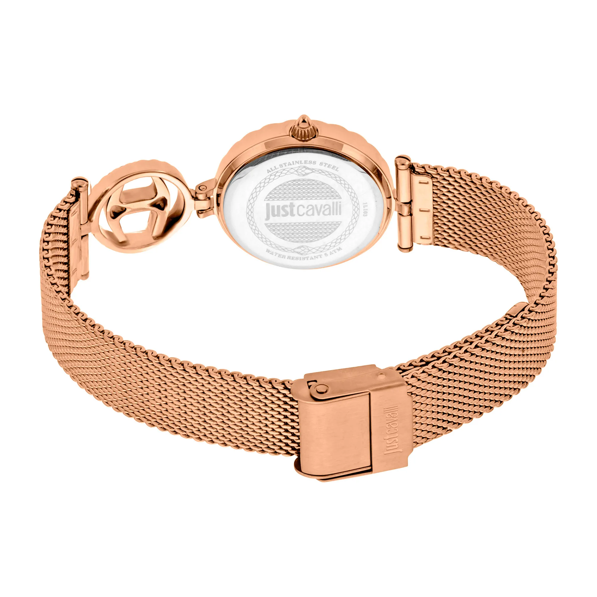 SET With Bracelet Steel Rose Gold Glitter - Image 3