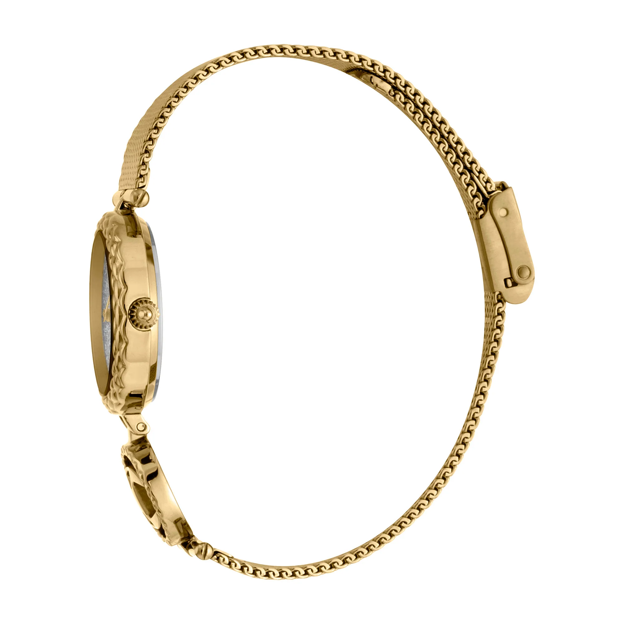 SET With Bracelet Steel Yellow Gold Glitter - Image 2
